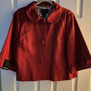 BANANA REPUBLIC  lined jacket car coat , L NWT!